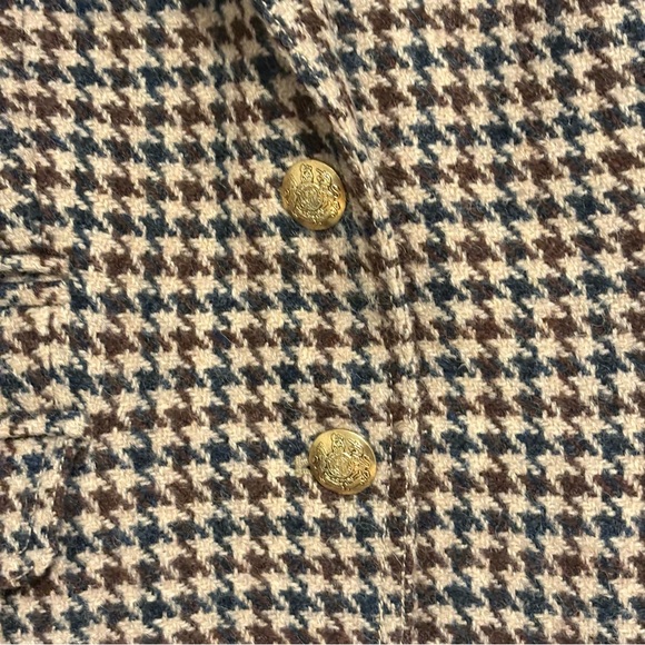 J. Crew Tan and Black Houndstooth Blazer - Picture 7 of 13